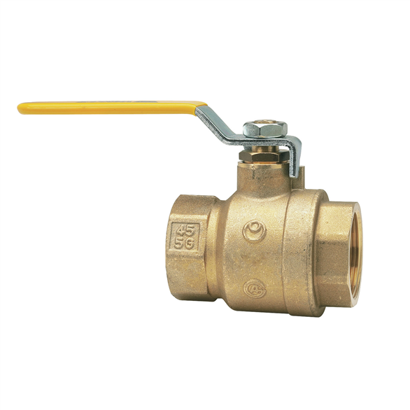 Watts 0547106 1-1/2 in. Brass Full Port Ball Valve