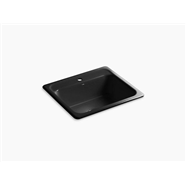 Kohler Mayfield Kitchen Sink Top-Mount Cast Iron 5964-1-7 Black