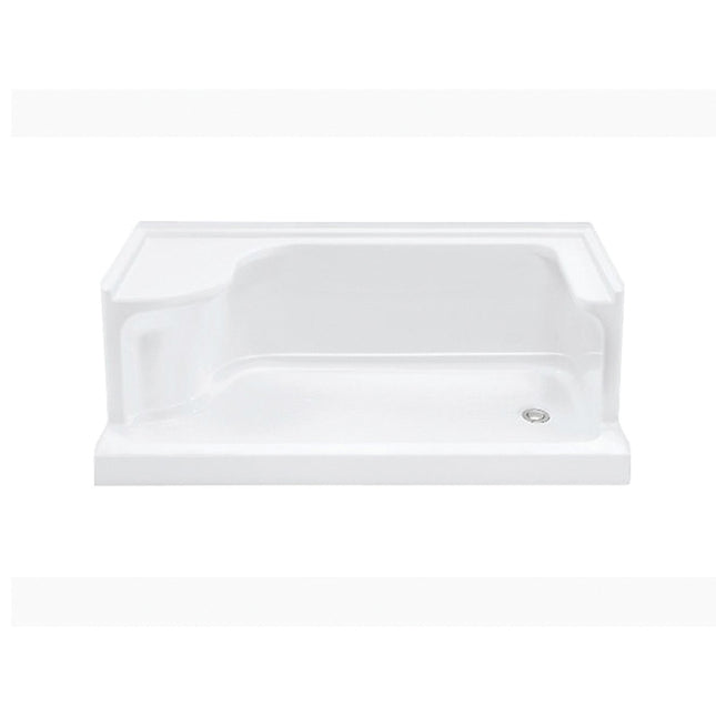 Hytec Calona Shower Base Seat White 14810-0 LEFT HAND SEAT