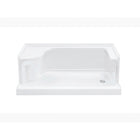 Hytec Calona Shower Base Seat White 14811-0 RIGHT HAND SEAT