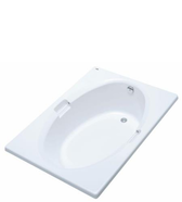 Hytec Calimere AC566CMJ6-0 Bathtub Acrylic Sunken Whirlpool Drop-In White