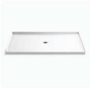 Hytec Kendale Shower Base Acrylic White 62" x 38"