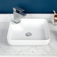 Foremost Amina Lavatory Sink Square 4500AHW White