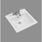 Mainline Lavatory Sink Square Drop-In White ML420W-4