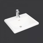 Foremost Vieira 4119DHW Lavatory Sink Rectangular Drop-In White