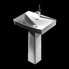 Foremost St. Clair Pedestal Bowl F-1505A-W Lavatory Sink White
