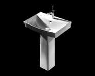 Foremost St. Clair Pedestal Bowl F-1505A-W Lavatory Sink White