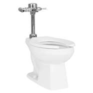Foremost Colter Toilet Bowl White 4765BEX Floor-Mount