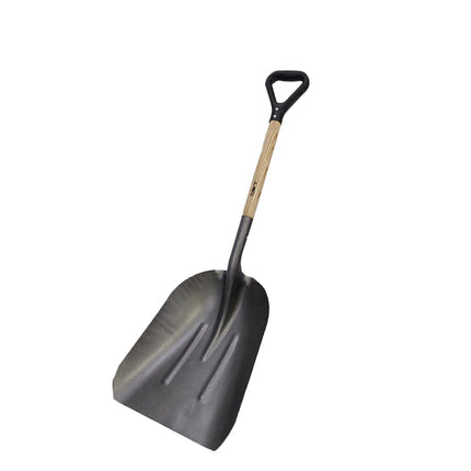 #8 Steel Scoop Shovel with Fiberglass D-Handle