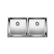 Blanco Andano Kitchen Sink U 401334 Stainless Steel 2-Bowl
