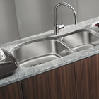 Blanco Blancowave Kitchen Sink 2-Bowl 400722 Stainless Steel Undermount