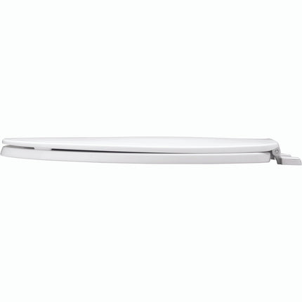 Bemis Elongated Closed Front Toilet Seat Plastic White
