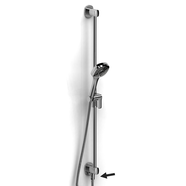 Riobel Venty Hand Shower Rail 8060C Chrome Wall-Mount