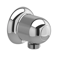 Riobel 747C Elbow 2-1/4" Round Supply for Hand Shower Chrome