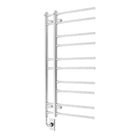 ICO Ortona Towel Warmer Electric Hard-Wired 10-Bars Chrome W91103