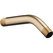 Delta RP6023CZ Wall-Mount Shower Arm  IPS Champagne Bronze SpotShield 5-1/2"