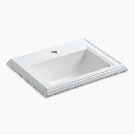 Kohler Memoirs Bathroom Sink Rectangular Drop-In White K2241-1