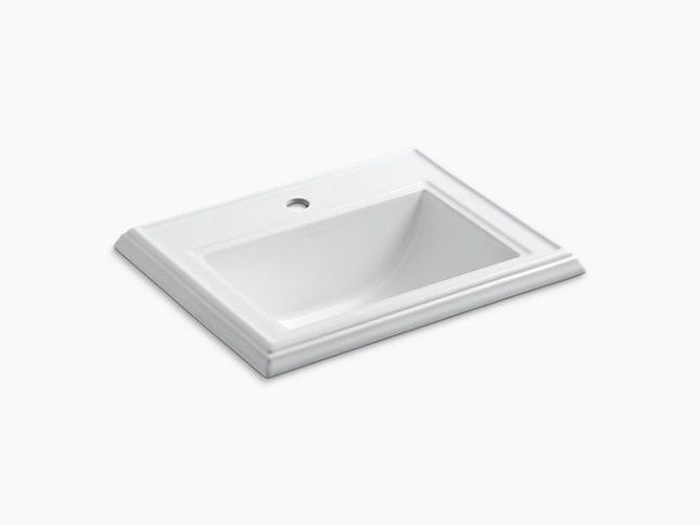 Kohler Memoirs Bathroom Sink Rectangular Drop-In White K2241-1