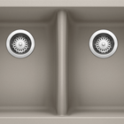 Horizon Kitchen Sink 2-Bowl 402295 Under-Mount Concrete Grey