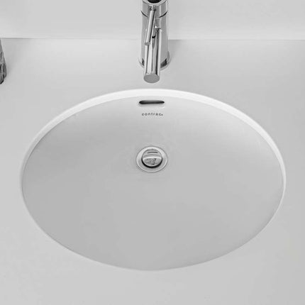 Greco Oval Undermount Lavatory Shallow ADA