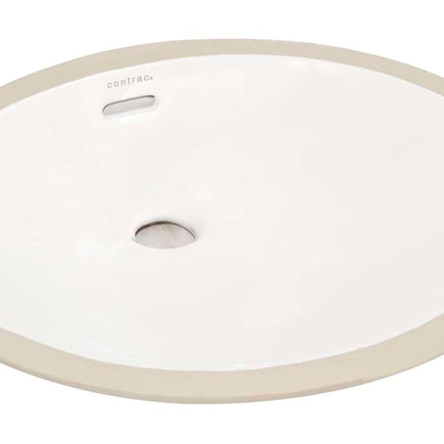 Greco Oval Undermount Lavatory Shallow ADA