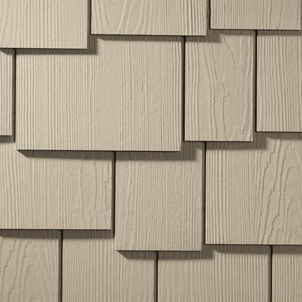 James Hardie HardieShingle® HZ5 Staggered Edge Panel – Sandstone Beige