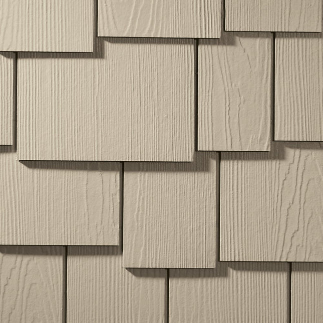 James Hardie HardieShingle® HZ5 Staggered Edge Panel – Sandstone Beige