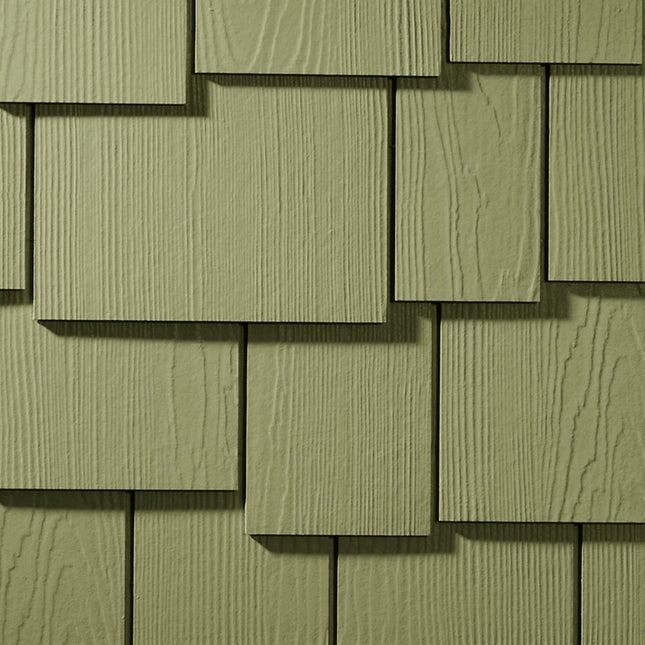 James Hardie HardieShingle® HZ5 Staggered Edge Panel – Heathered Moss