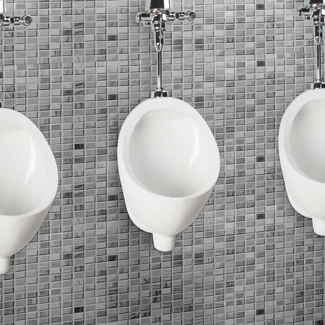 Foremost Kolby 4810BSX Urinal 0.047L High Efficiency Wall-Mount TS 0.125 GPF White