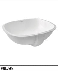 Mansfield Ava Lavatory Sink Under-Mount 595