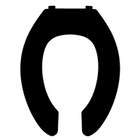 Centoco Toilet Seat Black 500STSCC