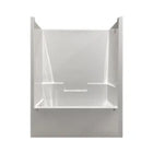 Maax AF-CHINOOK 60x32 Above Floor Tub with Left Drain in White