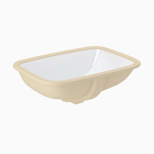Sloan Rectangular Bathroom Sink Undermount White SS-3021