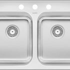 Blanco Horizon 2.0 Drop-In Double Bowl Stainless Steel Kitchen Sink (Model: 401025)