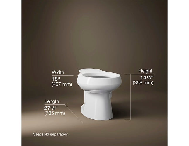 Kohler Wellworth Toilet Bowl White K4197-0