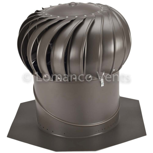 Lomanco 14" Whirlybird Wind Turbine Ventilator – Weathered Bronze