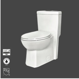 Manning One Piece Toilet 4710BHXU White