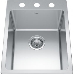 Franke Kindred Brookmore Sink BSL2116-9-3 Stainless Steel