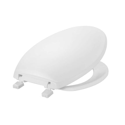 Foremost TS7150SC Toilet Seat Plastic Elongated W/Smooth-Close White