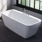 Fleurco Opus Waltz Grande Freestanding Bathtub 67 inch White