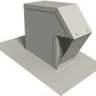 Ventilation Maximum VMAX-CT-4 Roof Exhaust Vent Cap – Grey