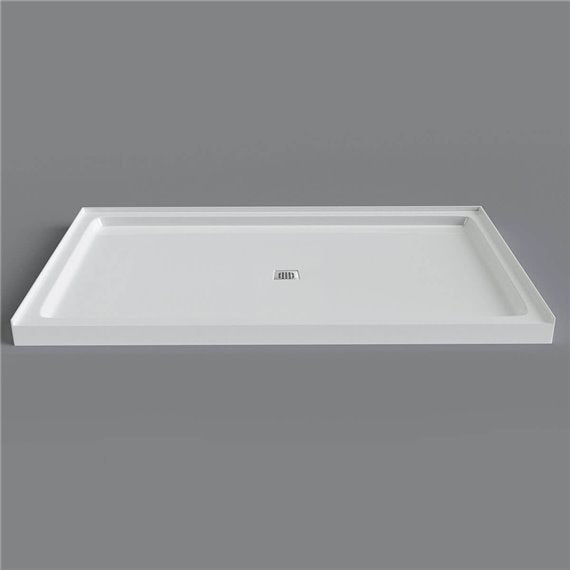 Mirolin Strada SQC6036A 60" x 36" Alcove Shower Base