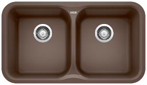 Blanco Vision 2-Bowl Kitchen Sink 400376 Cafe Under-Mount