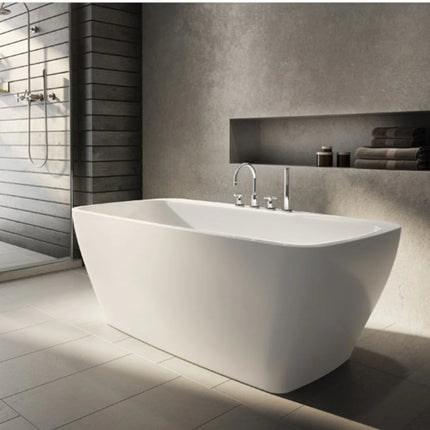 Fleurco Opus Waltz Grande Freestanding Bathtub BZWA6731-18 White